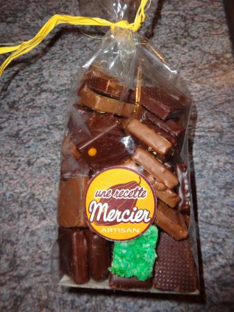 chocolats en vrai de vrai..